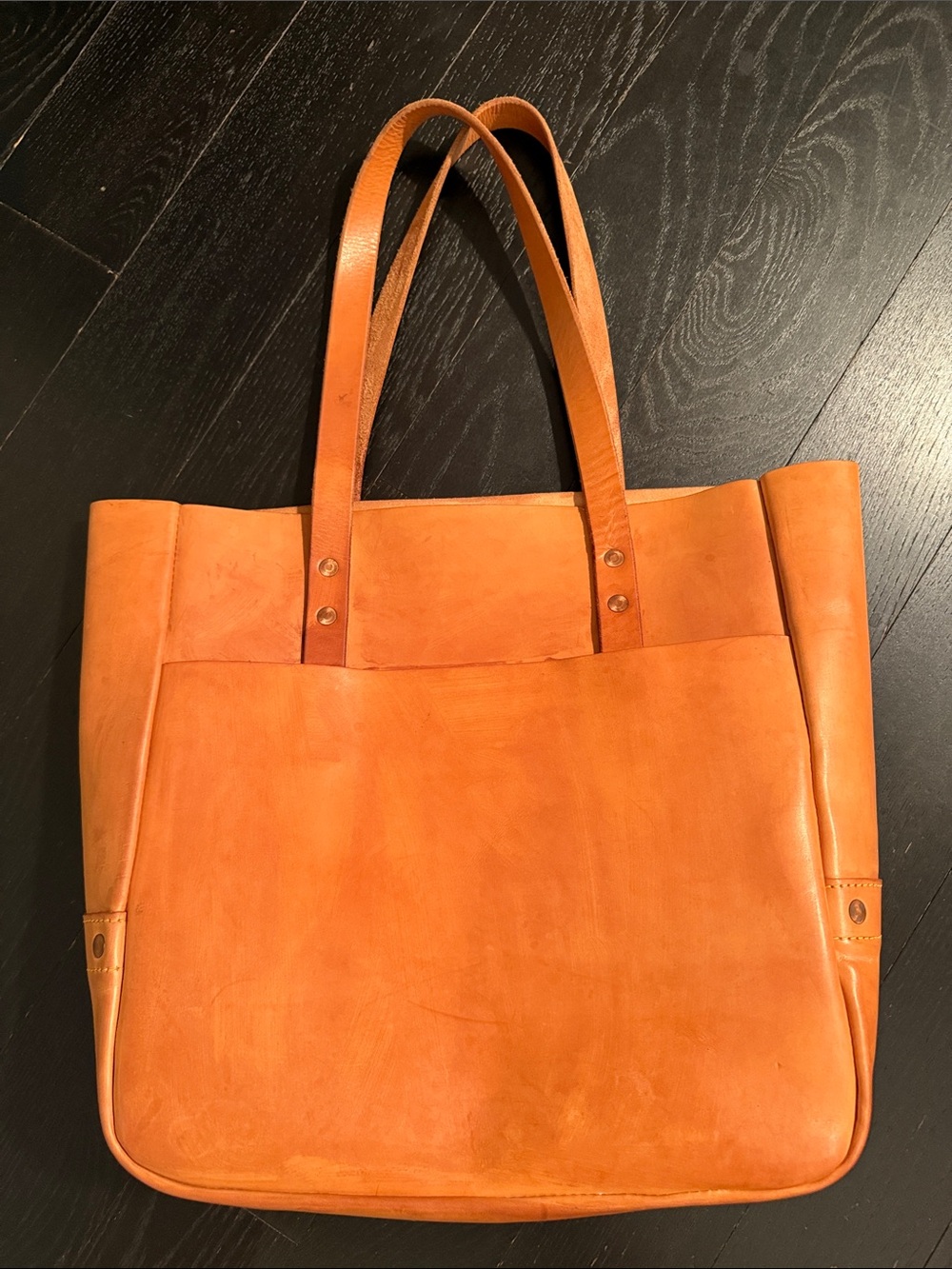Kmm carryall Veg Tan Leather Tote Bag